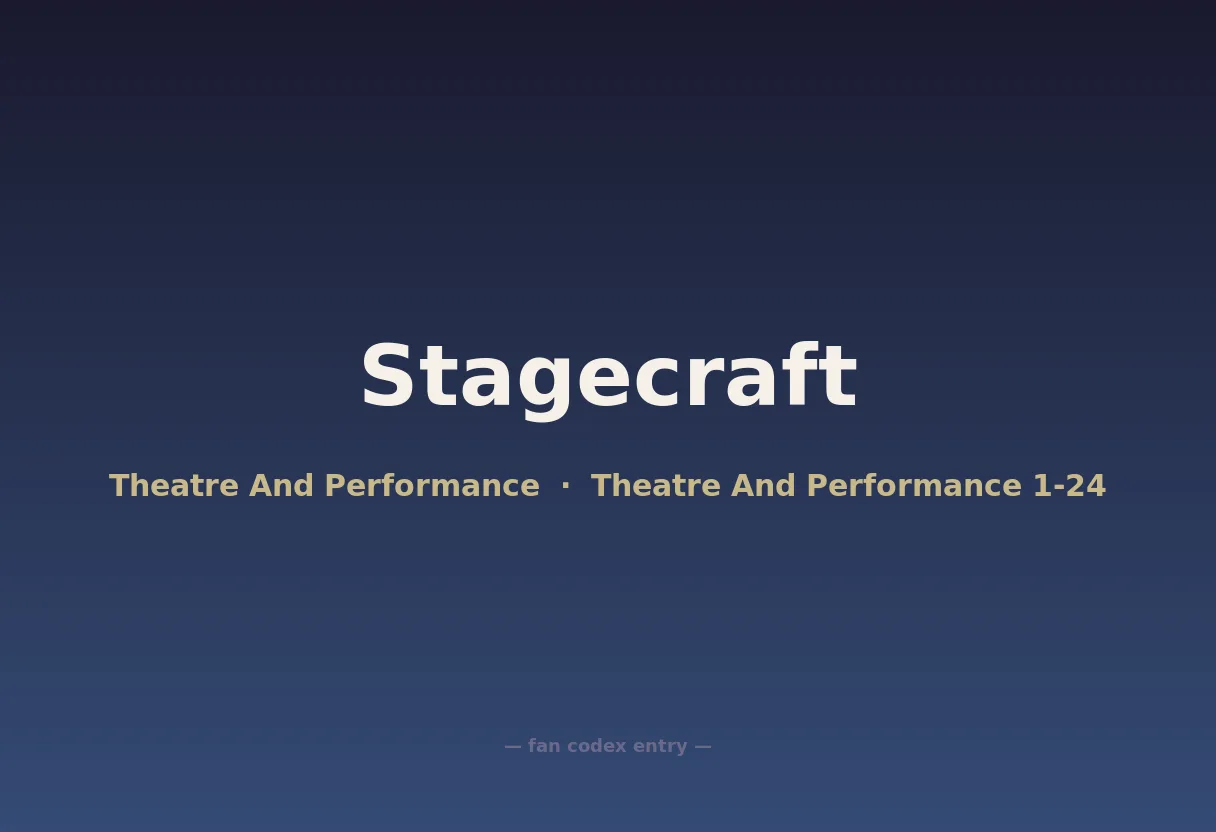 Stagecraft